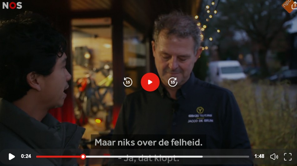 fietslampen afstellen